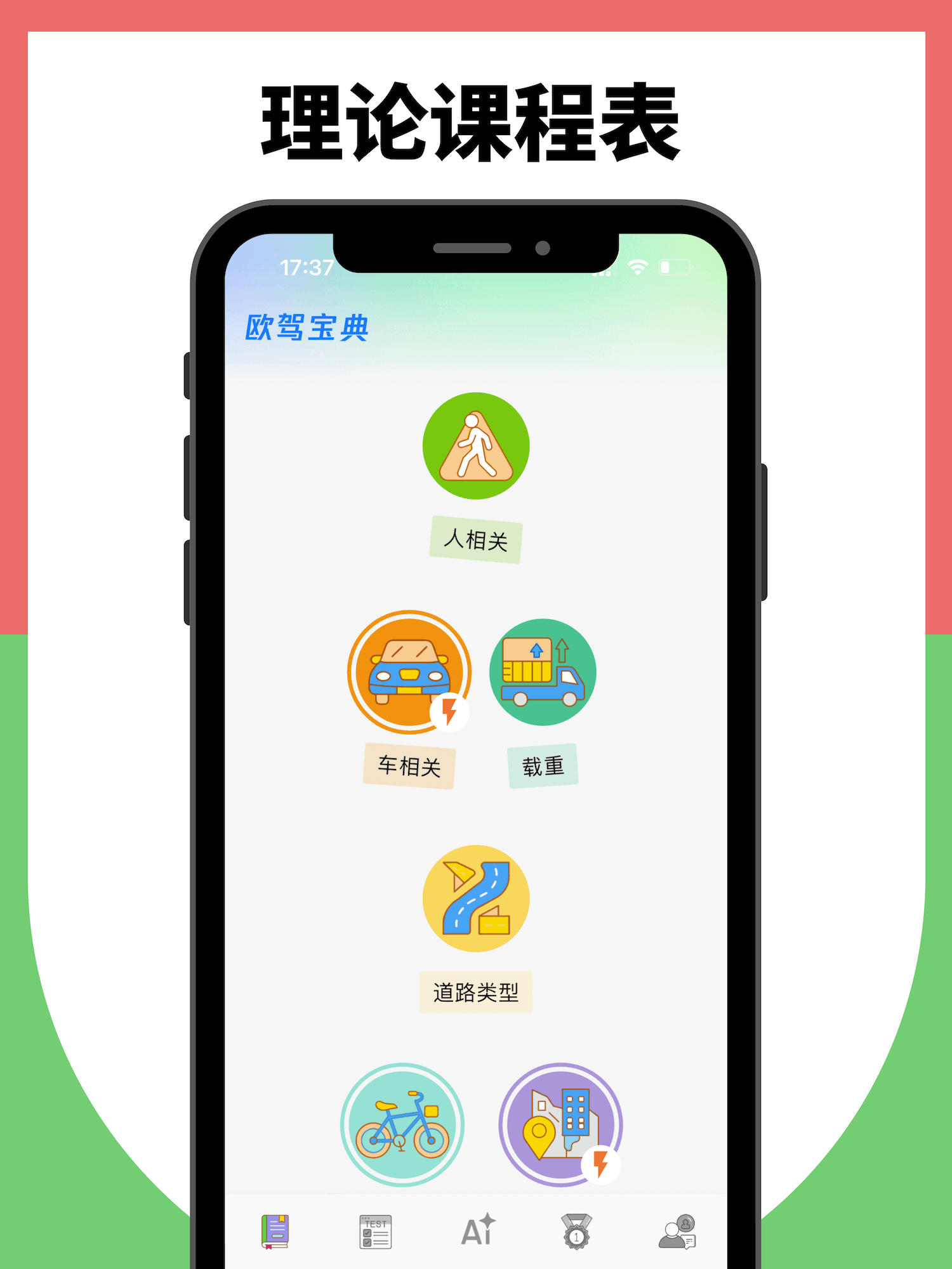 欧驾宝典,西班牙驾照中文翻译,西班牙驾照中文学,DGT,西班牙驾考交规